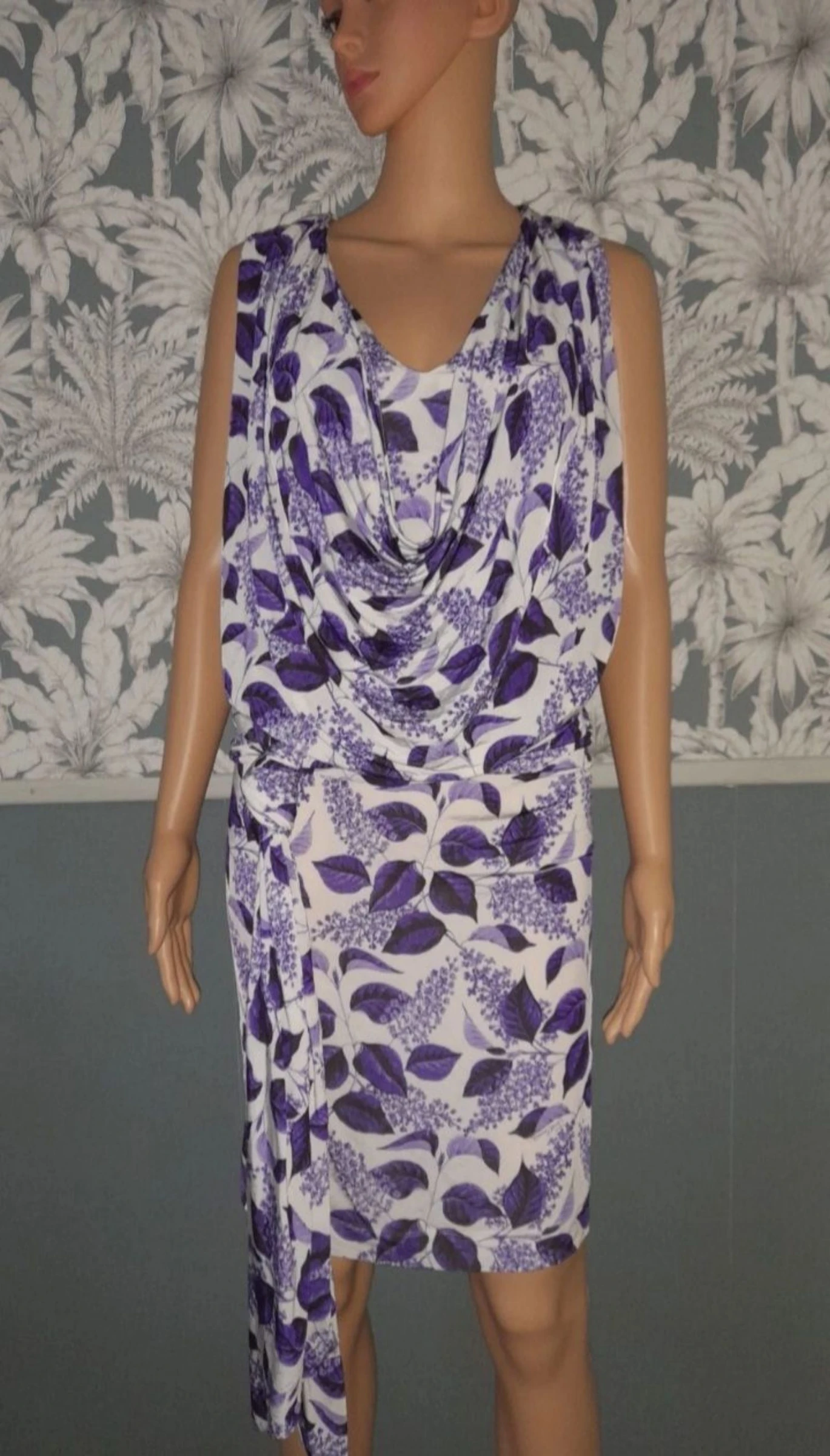 Vestido Just Cavalli floral tamanho 42 it ou 38 fr – photo 2